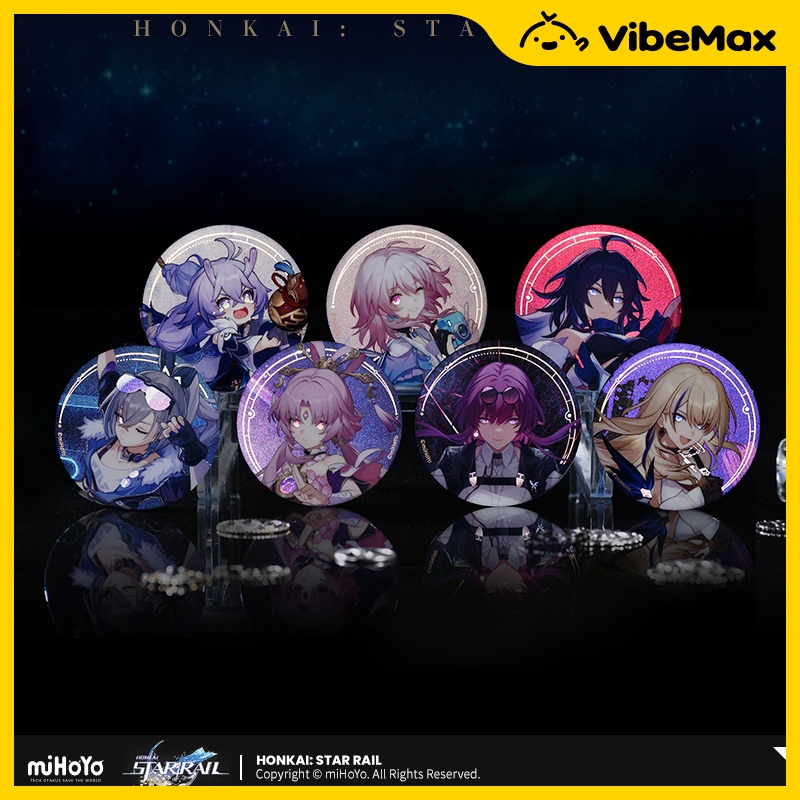[⚡พร้อมส่ง🔥Official] Honkai: Star Rail  เข็มกลัด ซีรีส์ Stellar Invitation