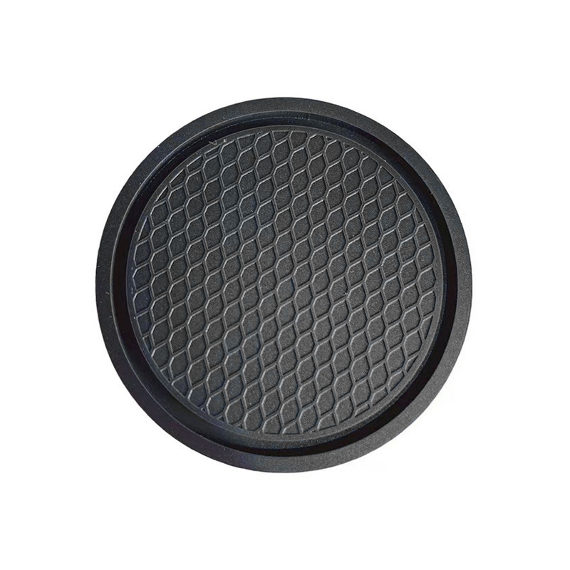 🏠 ที่รองแก้วซิลิโคน 7CM แผ่นยางรองแก้วเครื่องดื่ม PVCทรงกลม กันลื่น อุปกรณ์เสริม สําหรับติดภายในรถยนต์ ยานพาหนะ - รูปที่ 7