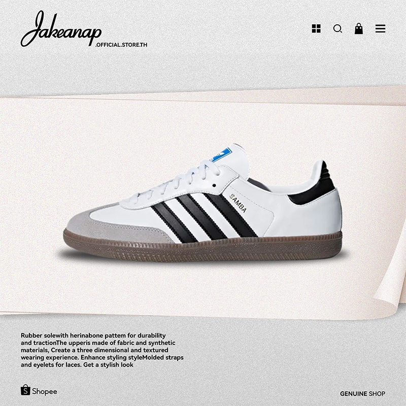 Adidas Originals Samba OG B75806 [ ของแท้100% ]