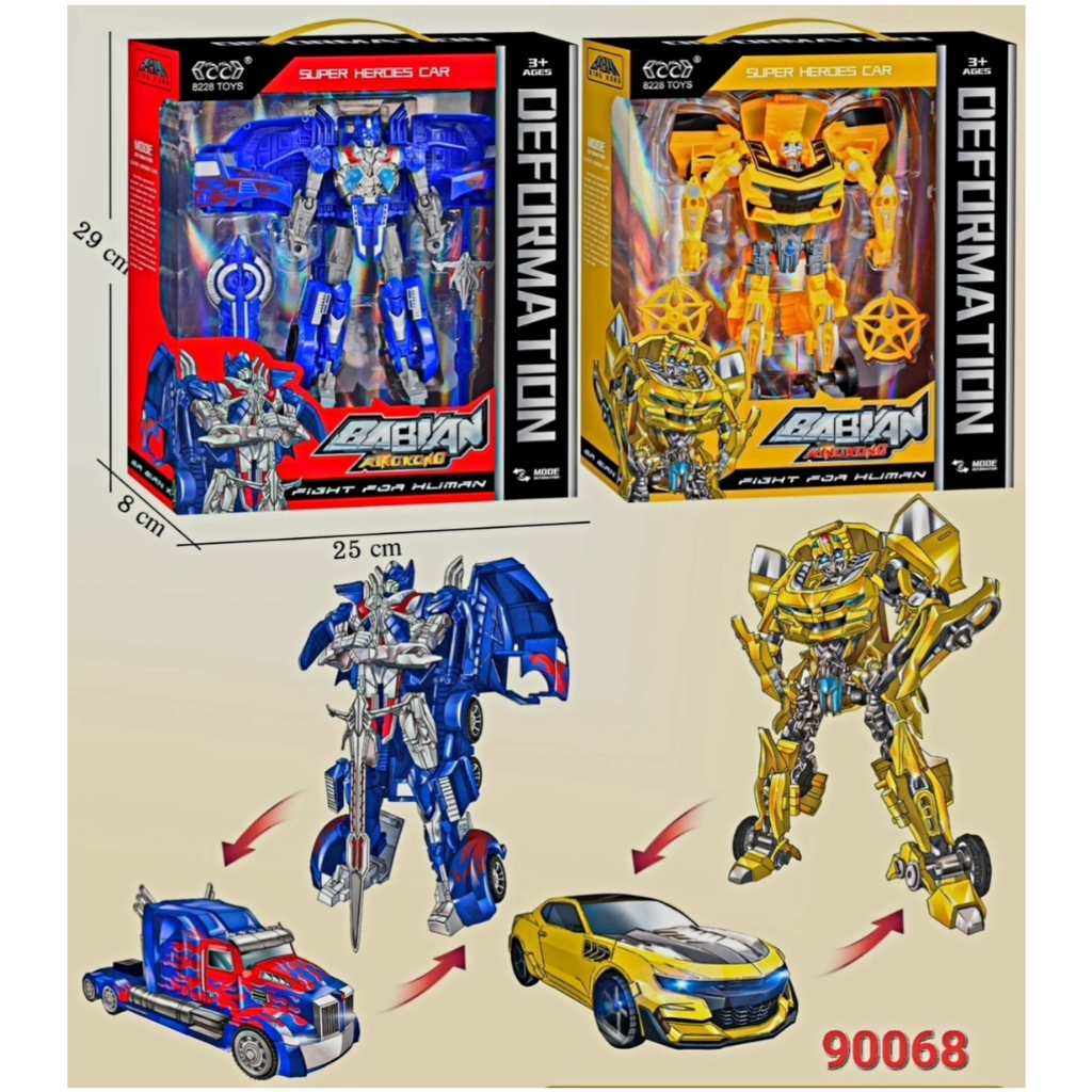 หุ่นยนต์แปลงร่างเป็นรถ รถแปลงร่างเป็นหุ่นยนต์ ออฟติมัส บับเบิ้ลบี ทรานฟอร์เมอร์ - รูปที่ 6