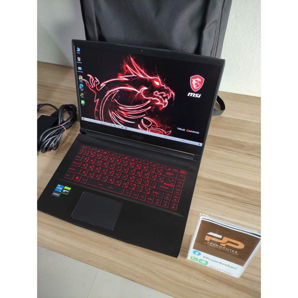 💻 โน๊ตบุ๊ค MSI i5 gen 11 gtx 1650 เล่นเกมส์แรงๆ