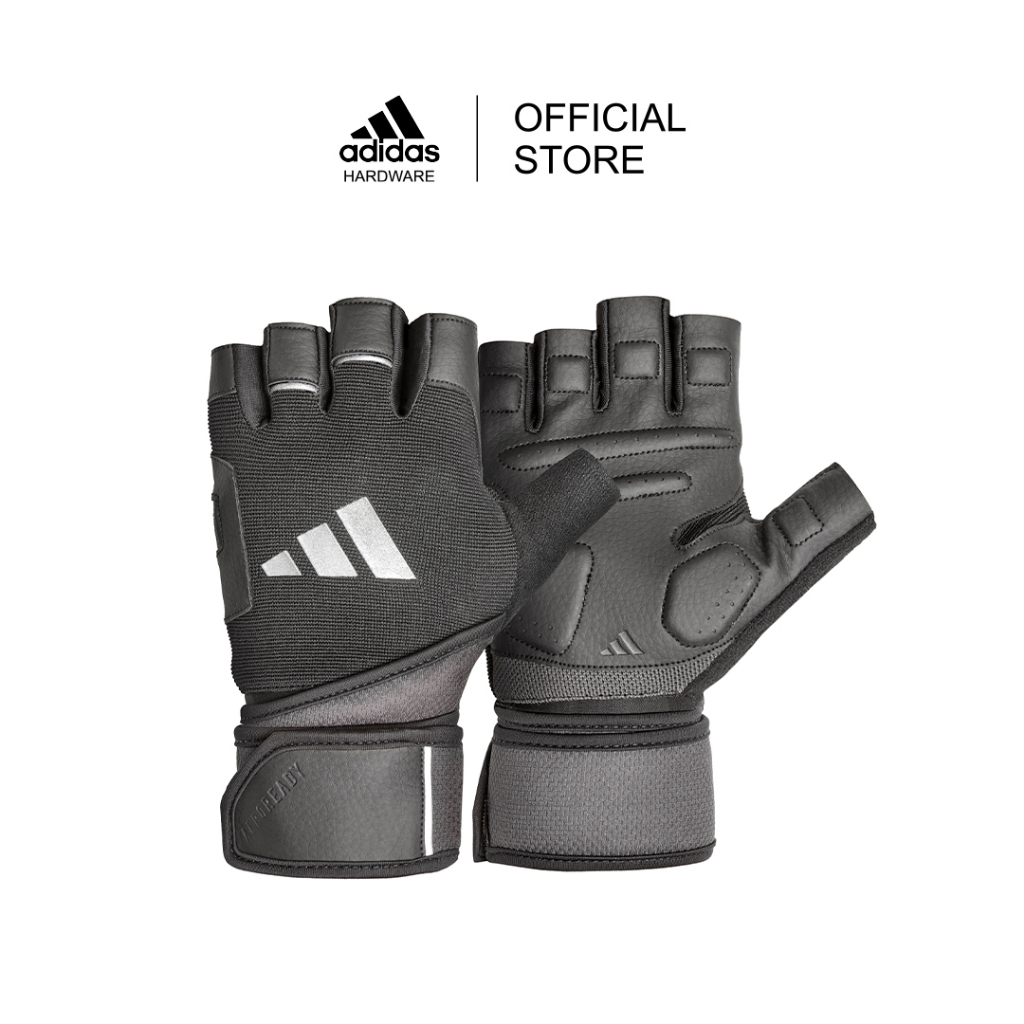 adidas ถุงมือ Wrist Wrap Training / Wrist Wrap Training Gloves (1 คู่ / 1 Pair)
