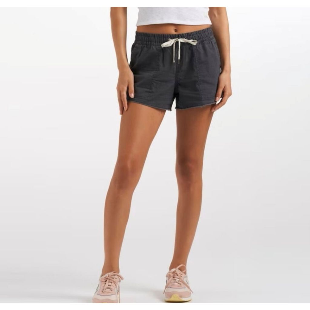 Vuori VTG Ripstop Shorts Women's Charcoal Size Large