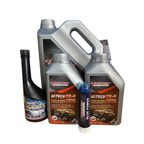 diesel น้ำมัน น้ำมันเครื่อง twister CK-4 15w-40 โฉมใหม่ ขายดีที่สุด (น้ำมันกึ่งสังเคราะห์ดีเซล)