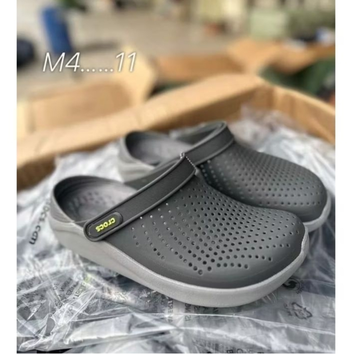 รองเท้าเเตะ Crocs size M4 - M7 (36-40) Crocs Lite Ride ผลิตจากยางอย่างดีนิ่มเบาไม่ลื่นใส่สะอาดเท้า