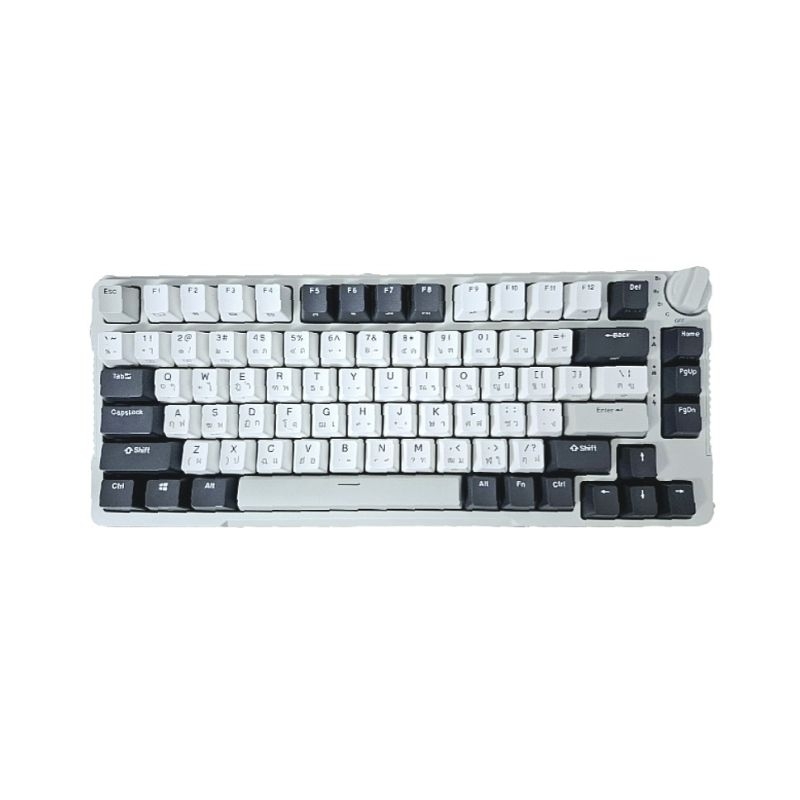 [มือสอง | สภาพมือหนึ่ง] คีย์บอร์ด Royal Kludge RK H81 Wireless Mechanical Keyboard (Skycyan) Switch 