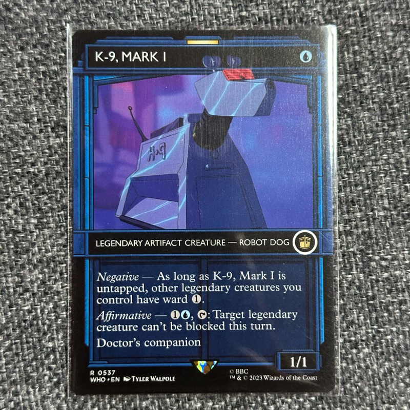 Universes Beyond: Doctor Who Variants: K-9, Mark I (Showcase)