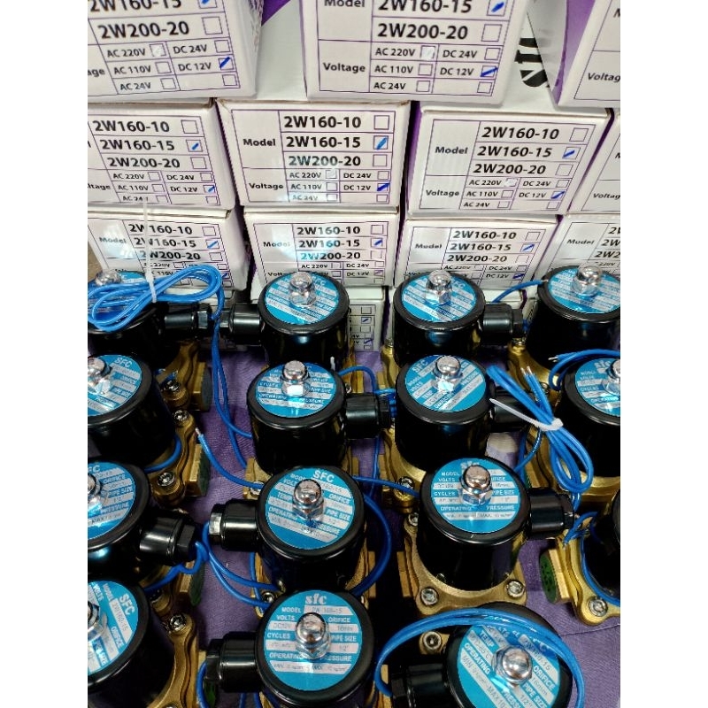 โซลินอยด์วาล์ว2W160-15-DC12V