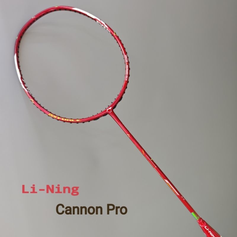 ไม้แบด Li - Ning รุ่น Cannon Pro สีแดงสดใส