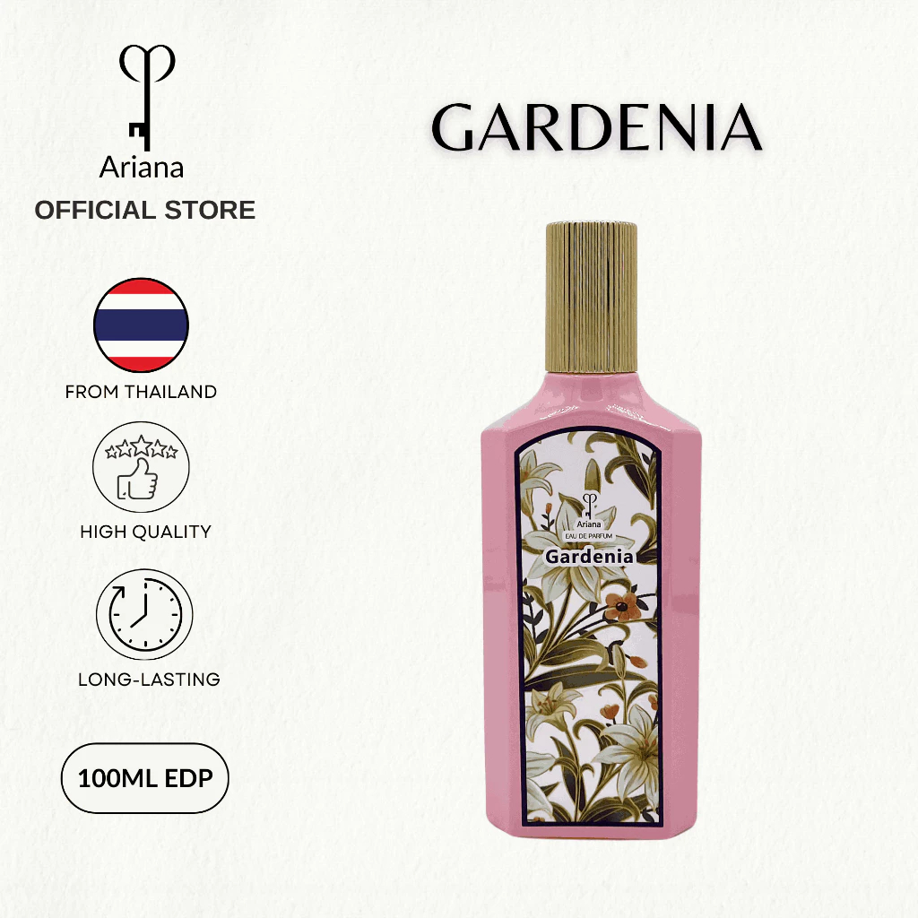 น้ำหอม ARIANA Gardenia 100ml สำหรับน้ำหอม EDP ที่ยาวนาน Gardenia กลิ่น