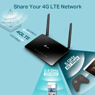 TP-Link Archer MR402 เราเตอร์ใส่ซิม AC1200 Wireless Dual Band 4G LTE Router รับประกัน 3 ปี