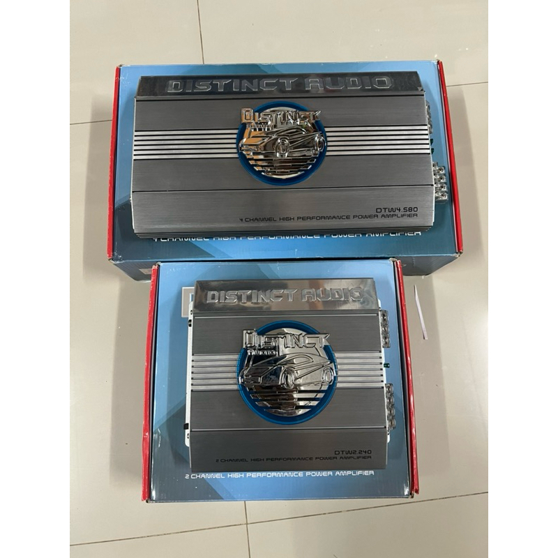 3395บาท ได้แอมป์ 2ตัว แอมป์AB 2Ch 1ตัว แอมป์AB 4Ch 1ตัว แอมป์ติดรถยนต์