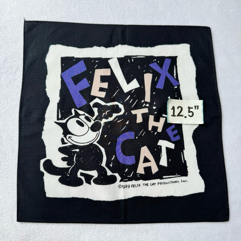 Felix the cat ผ้าเช็ดหน้า ฟิลิกส์เดอะแคท