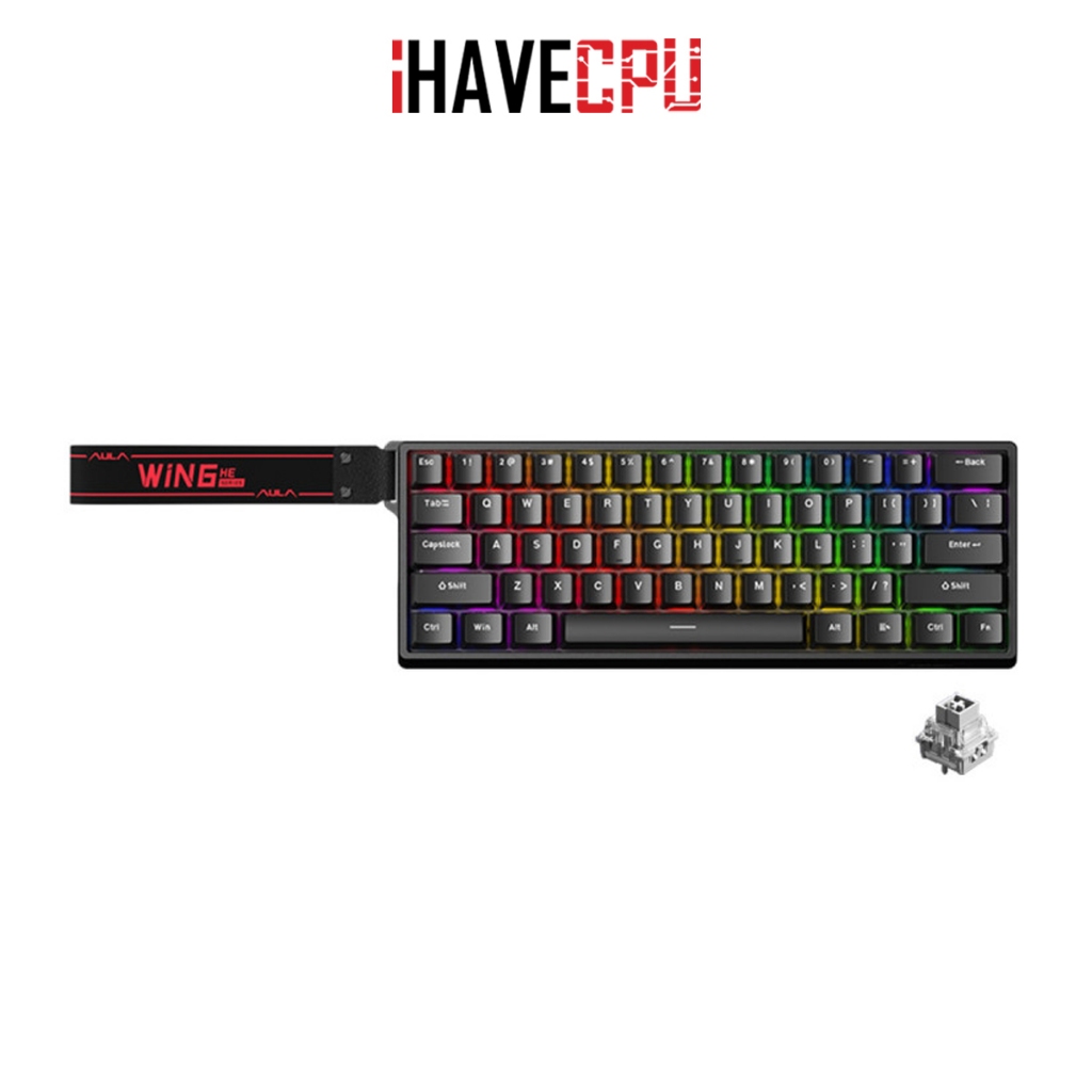 iHAVECPU KEYBOARD (คีย์บอร์ด) AULA WIN60 HE (EN/TH)