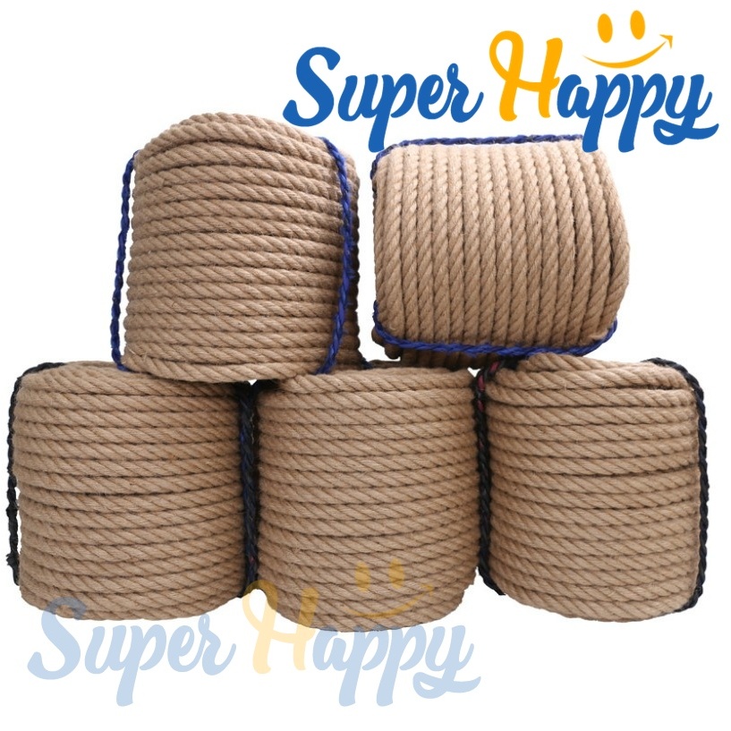 เชือกชักเย่อ 36 มิล เชือกมะนิลา (tug of war rope) นุ่มมือ ไม่บาดใช้ชักกะเย่อ ทำชิงช้า หรือตกแต่ง