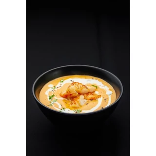Pola Pola Shrimp Bisque Soup Ready-to-Eat โพลา โพล่า ซุปครีมกุ้ง พร้อมรับประทาน170g.