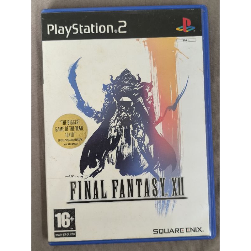 final fantasy XII ps2 แผ่นเกมส์แท้