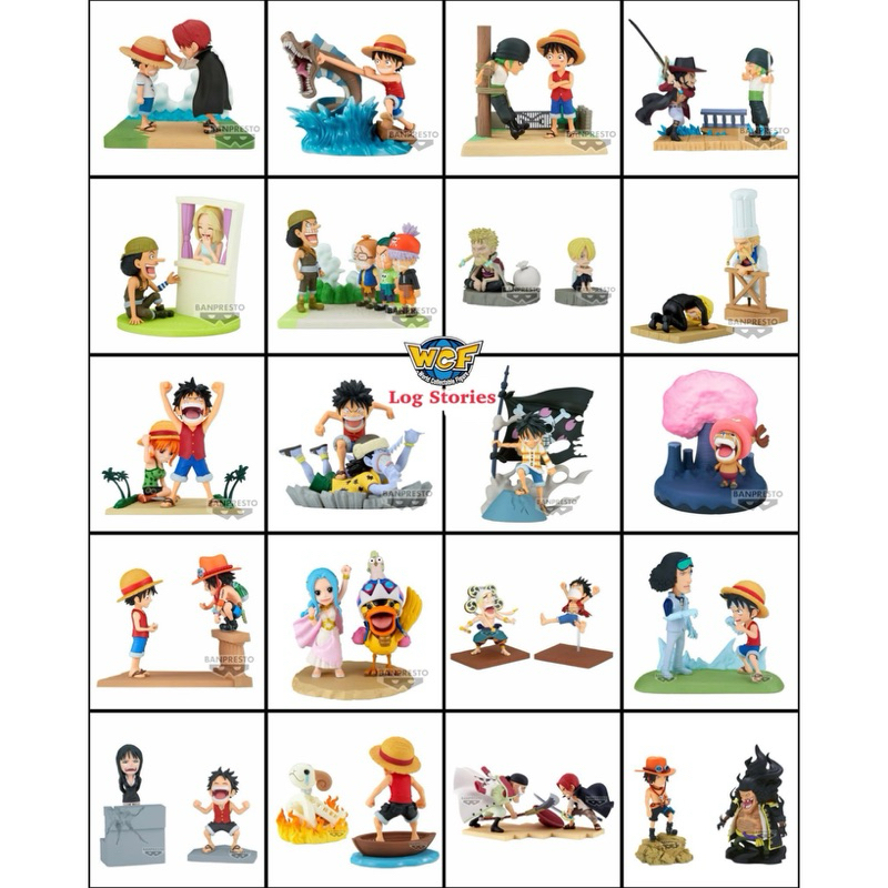 WCF ONE PIECE ชุด Log Stories ของแท้
