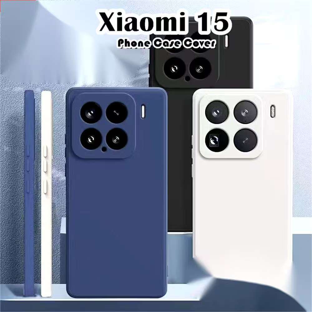 Xiaomi Mi 15 Ultra/Mi 15/Mi15 Pro(ส่งในไทย)เคสTPUนิ่มสีพาสเทลแบบคลุมกล้องXiaomi 15 Ultra/Xiaomi 15/X