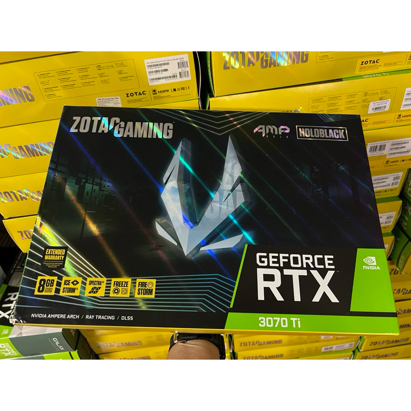 (กล่องเปล่า) การ์ดจอRTX 3070Ti zotac holo