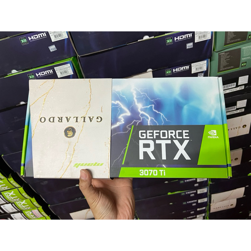 (กล่องเปล่า) การ์ดจอRTX 3070Ti manli
