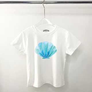 (Zanvis tee)เสื้อครอปเข้ารูป Baby tee 5 size ทรงสวย เก็บทรงดูผอมผ้าคอตตอลยูนิ สกรีนลายเนื้อนุ่ม ใส่สบาย ยืดได้เยอะ