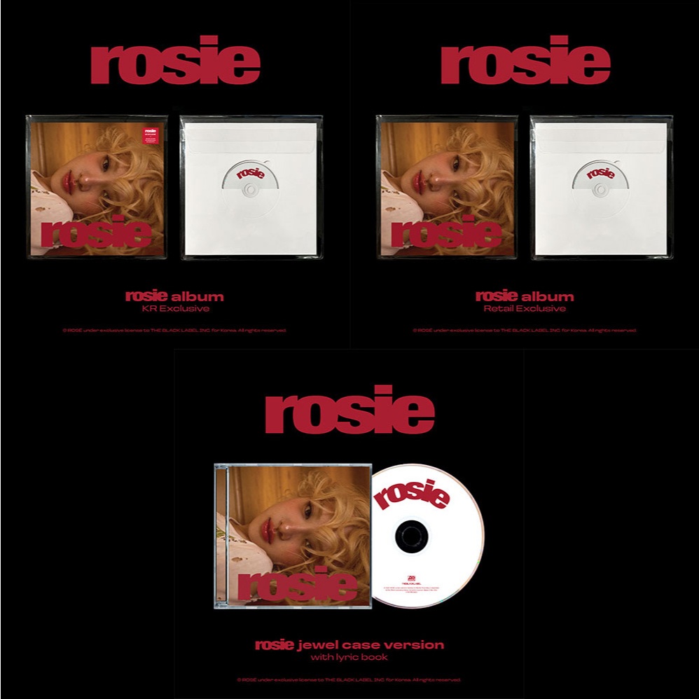 พร้อมส่งในไทย ROSÉ 1st Studio Album 