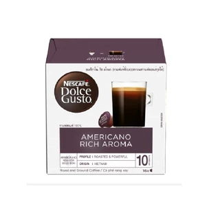 เนสกาแฟ ดอลเช่กุสโต้ อเมริกาโน่ ริช อโรมา 16 แคปซูล Dolce Gusto Americano Rich
