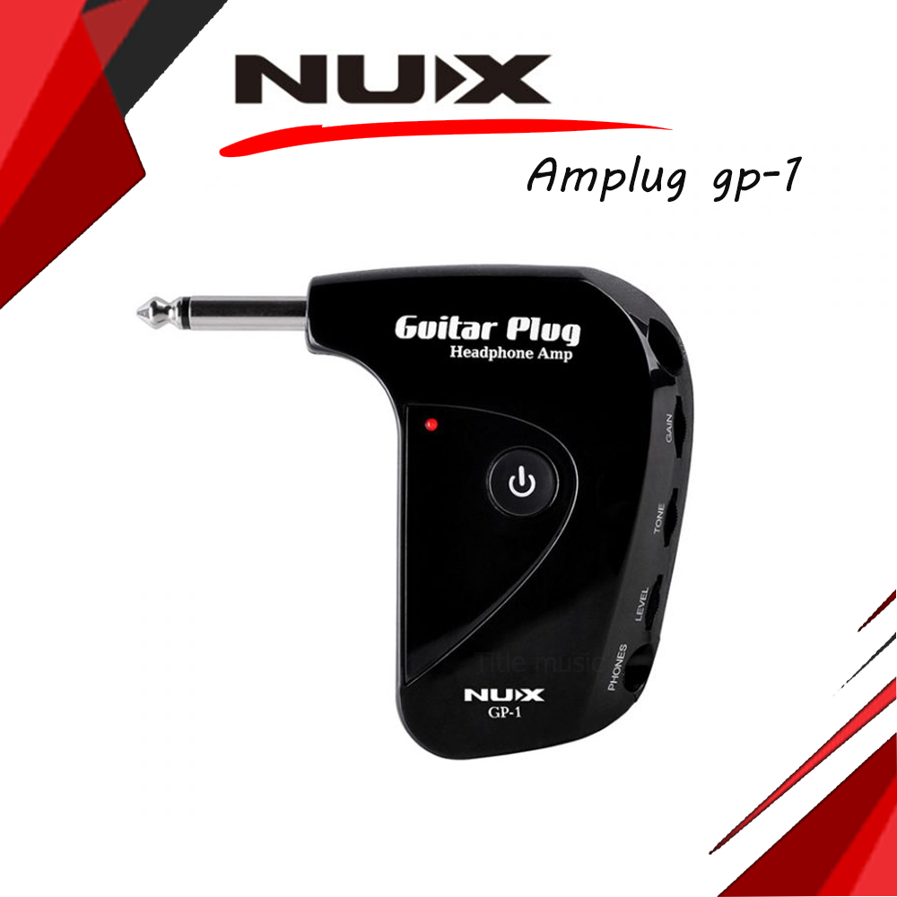 NUX GP-1 แอมป์ปลั๊กกีต้าร์  แบบเสียบหูฟัง มีเอฟเฟคในตัว มีรับประกันสินค้า