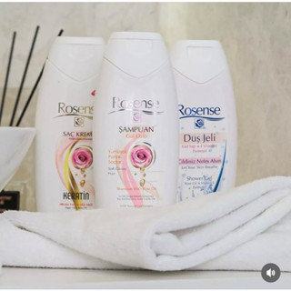 เจลอาบน้ำกุหลาบแชมพูน้ำมันกุหลาบครีมนวดผมเคราตินน้ำมันกุหลาบ…