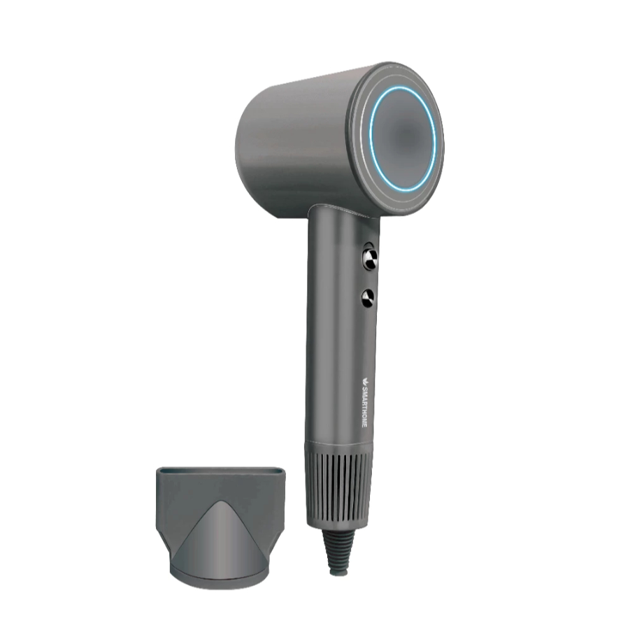 SMARTHOME Hair Dryer 1600วัตต์ ไดร์เป่าผม ไดร์เป่าผมความแรงสูง มีไอออนลบ ลดผมชี้ฟู แห้งเร็ว รุ่น SHD
