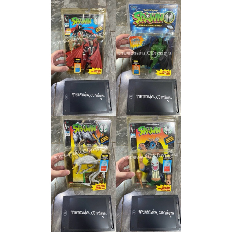 TODD Mcfarlane SPAWN Action Figure & Special Edition Comic Book / มือ 1 ทุกกล่อง (ได้ยกชุด)