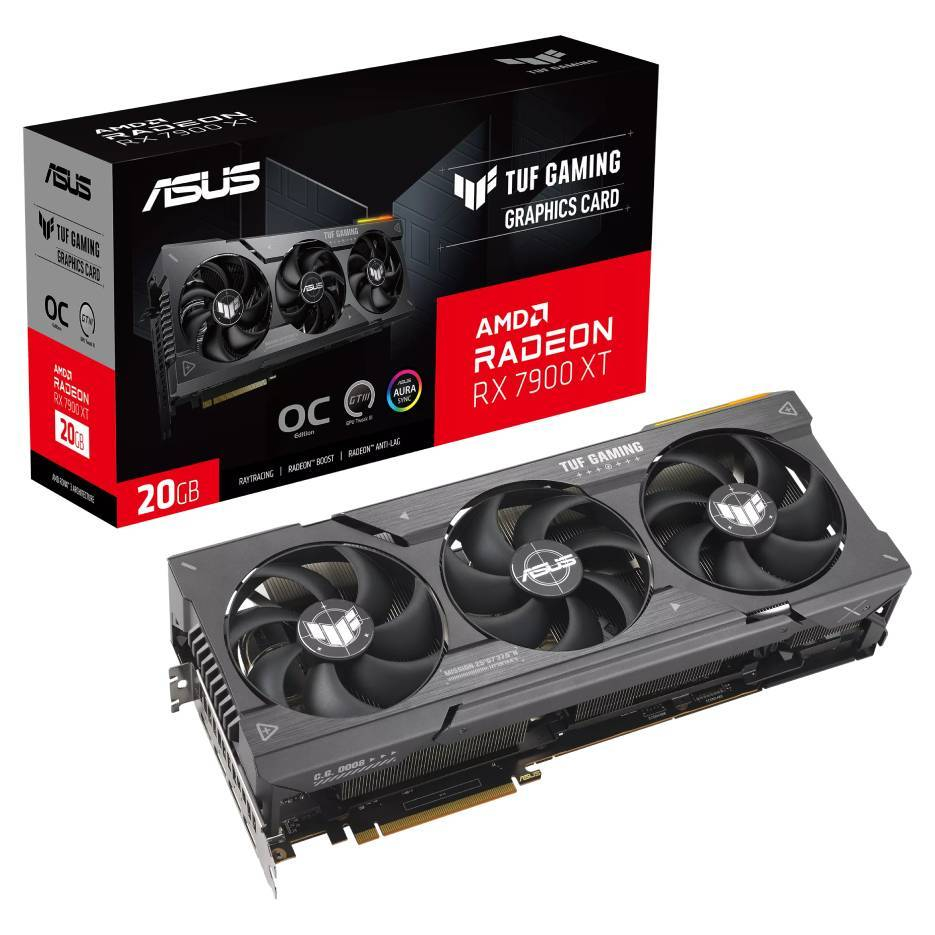 ASUS TUF RX7900 XT 20GB OC EDITION GDDR6