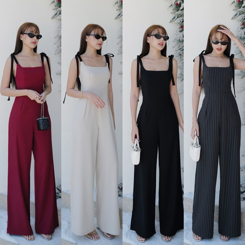 จั้มยาวผูกไหล่ งานป้าย INTUON