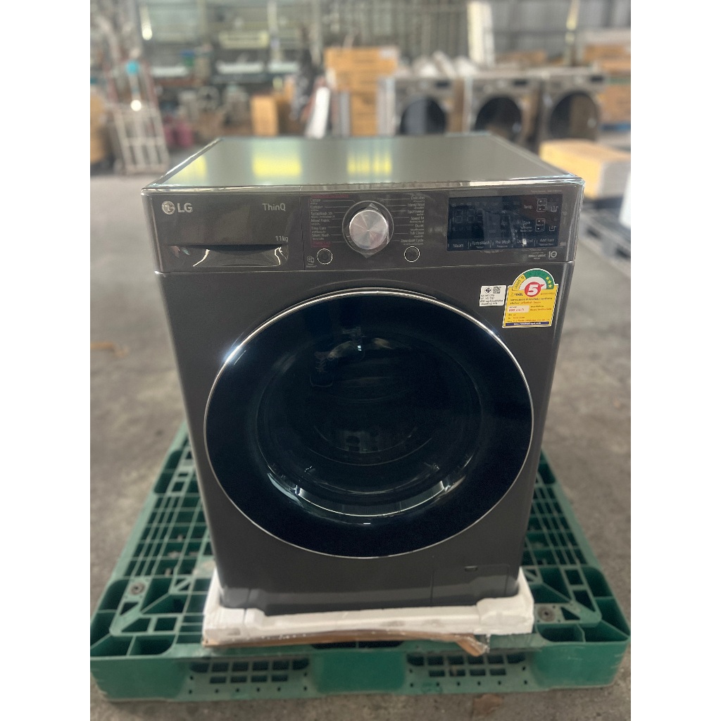[ผ่อน0%] LG เครื่องซักผ้า 11 กก FV1411S3MA ระบบ AI DD™ ควบคุมสั่งงานผ่านสมาร์ทโฟน