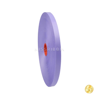 Missribbin New!!!ชุด 6 ม้วน ริบบิ้นเบอร์ 2 เนื้อทราย(สีพาสเทล)ม้วนใหญ่ ตราระฆัง ยาว 300 หลา