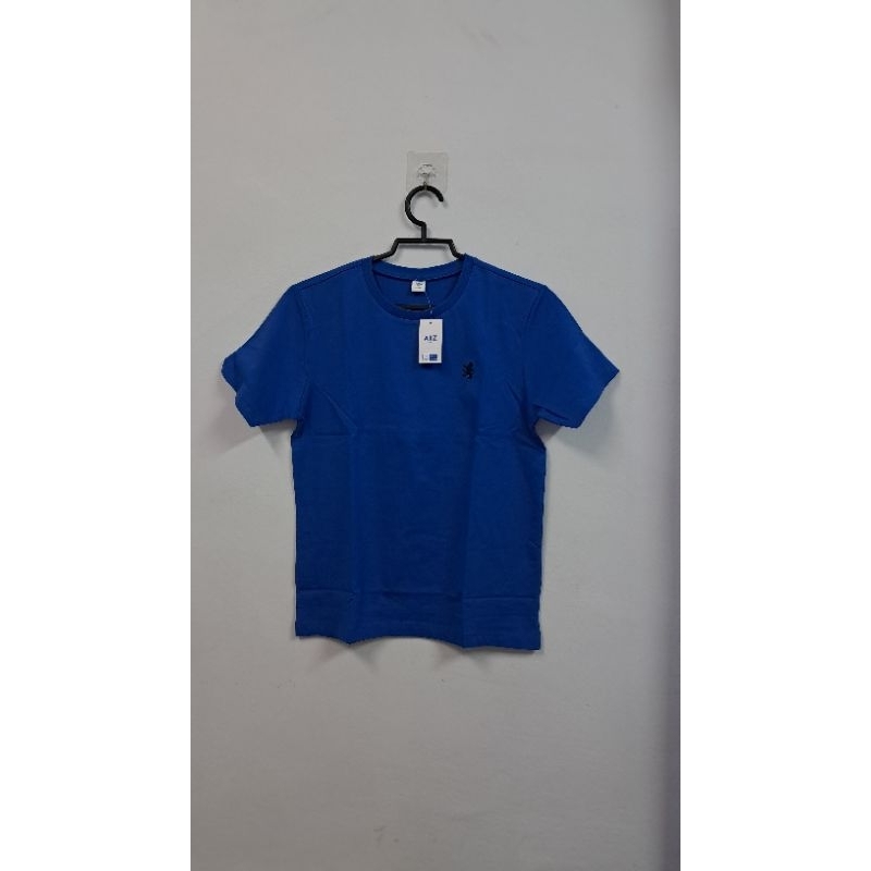 เสื้อยืดแบรนด์Allzเด็กผู้ชายและเด็กผู้หญิงสีพื้น