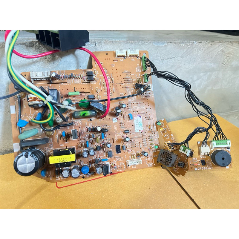 แผงวงจรแอร์ DAIKIN รุ่น ATM18MV2S, FTM18NV2S 2P099167-5 บอร์ดคอยล์เย็นแอร์ ไดกิ้น 18,000 BTU