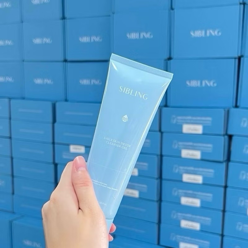 |ส่งฟรี+ของแท้🧸|เจลล้างหน้าซิบบลิ้ง ซิบบลิ้ง Sibling Daily Skin Detox Cleanser Gel 100ml.