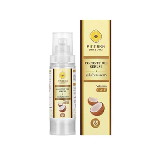 พิณนารา เซรั่มน้พมันมะพร้าว Pinnara Coconut Oil Serum (ขนาด 85 มล.) ( 4ขวด )