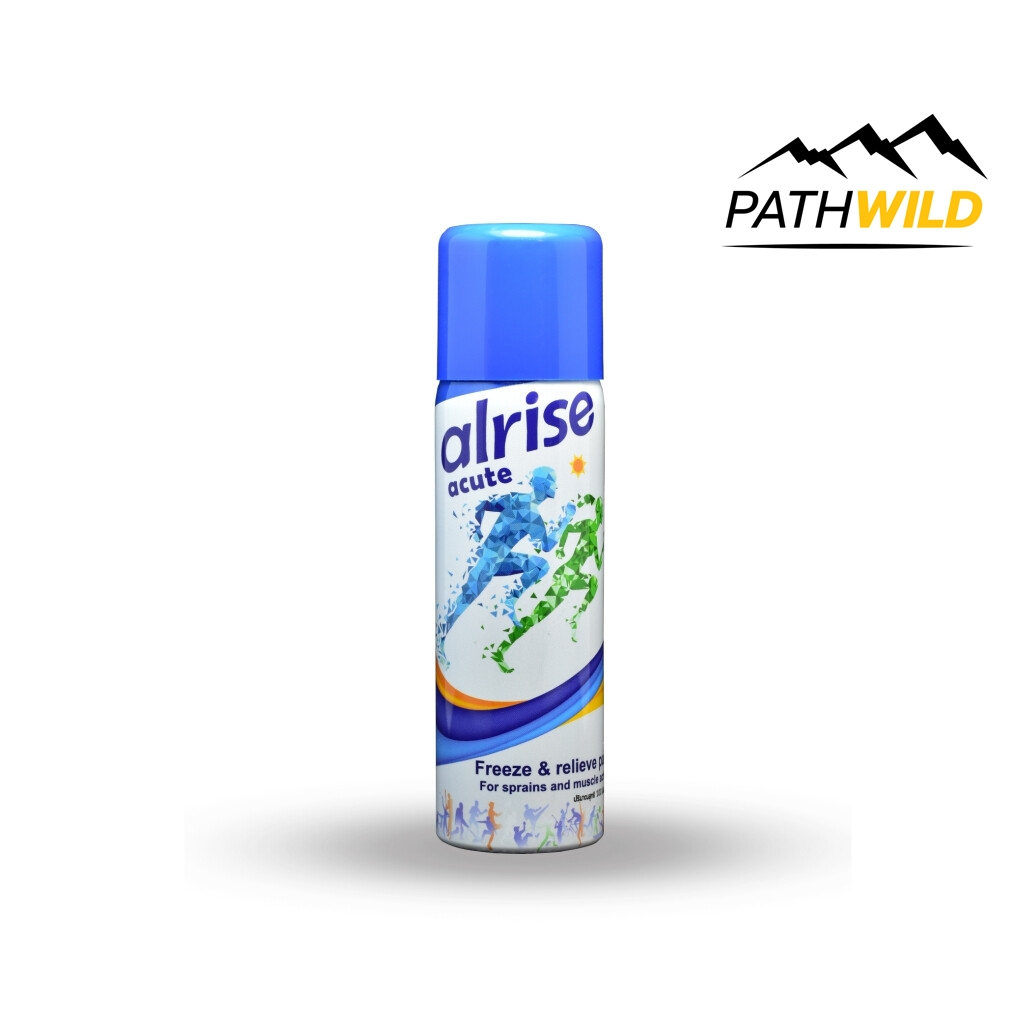 ALRISE ACUTE สเปรย์ สูตรเย็น 100 ml คลายการเกร็งตัว  ของกล้ามเนื้อ บรรเทาอาการปวดเมื่อยล้าร่างกาย