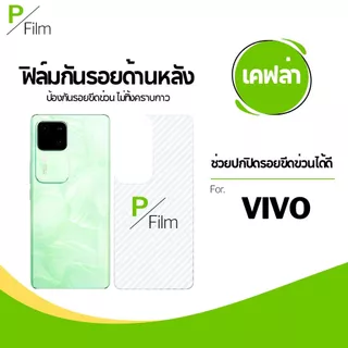 [P-Film] ฟิล์มหลัง เคฟล่า VIVO Y02T Y11 Y12A Y15s Y19 Y20s Y21 Y21T Y27 Y33T Y76