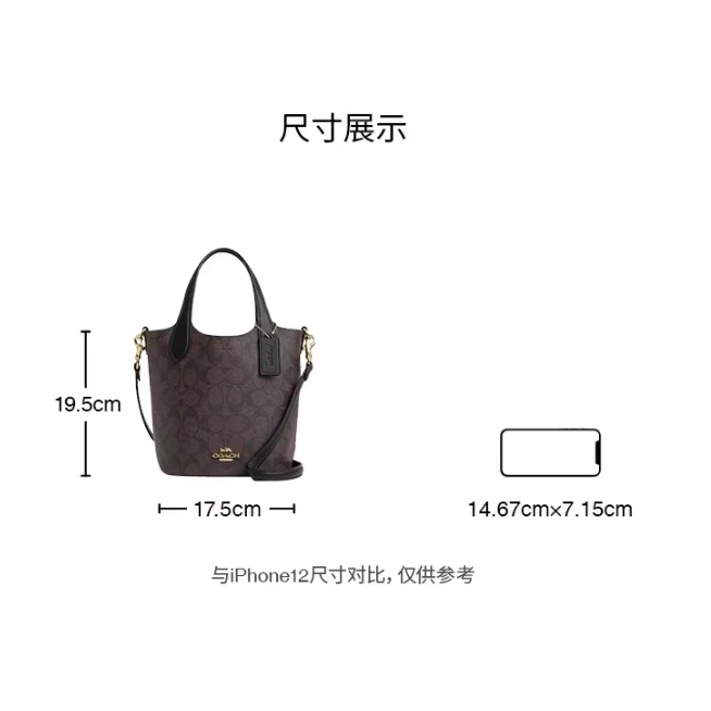 แท้💯%/Outlets ปลอดภาษี กระเป๋าสะพายข้างผู้หญิง Coach HANNA กระเป๋าถือ CR256 CR169 CR168-จัดส่งจากโกดังกรุงเทพฯ
