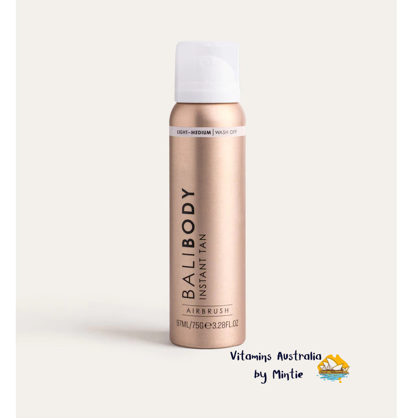 Bali body Instant Tan spray สเปรย์เปลี่ยนผิวเป็นสีแทน ของแท้100% ตัวดังจากออสเตรเลีย