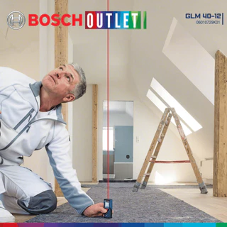 BOSCH GLM 40-12 เครื่องวัดระยะเลเซอร์ 40 เมตร #06010729K1