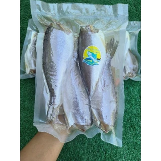 ปลาจวดเทียนแดดเดียว จวดเทียน (สูตรเค็มน้อย)แพค 500g สด สะอาด อร่อย เค็มกำลังดี ไร้สารเคมี