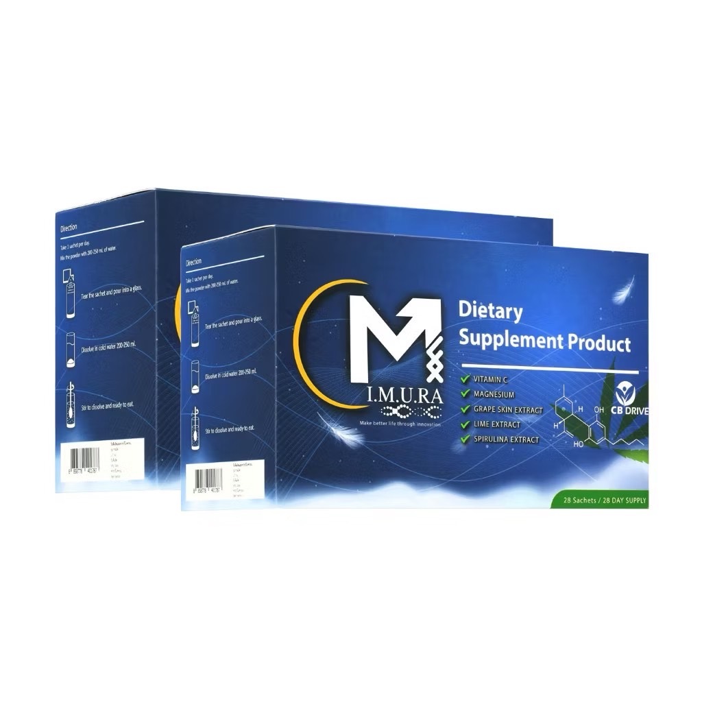 [พร้อมส่ง] [Packageใหม่] ของแท้ 100% IMURA อิมูร่า อาหารเสริมผู้ป่วยมะเร็ง คีโม ฉายแสง ลดผลข้างเคียง