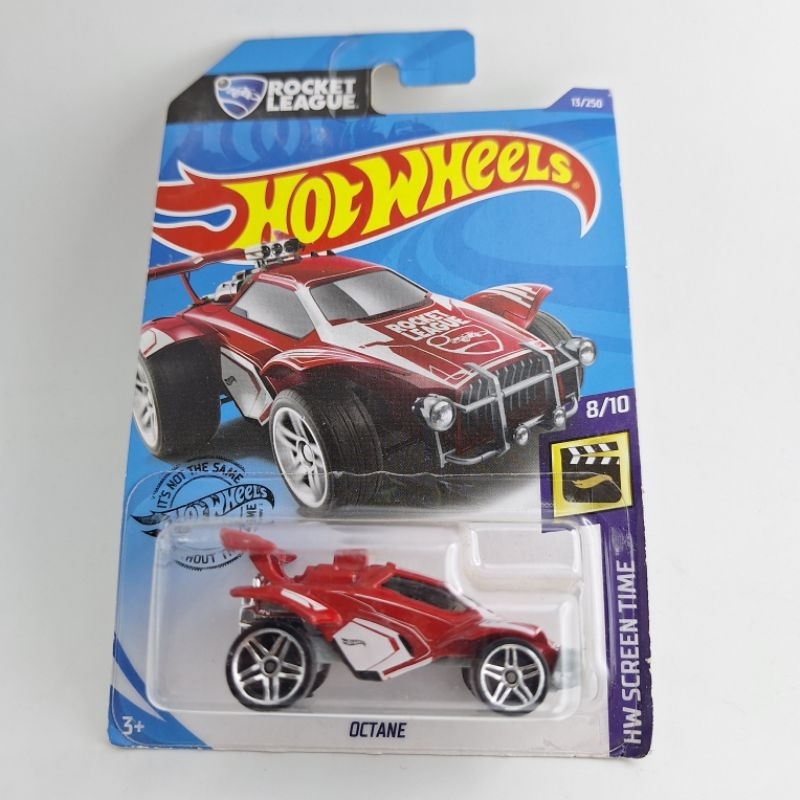 รถเหล็ก Hotwheels OCTANE ROCKET LEAGUE สีแดง (ib27)