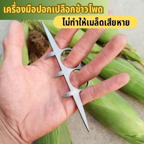 อุปกรณ์ปอกเปลือกข้าวโพด สิ่งประดิษฐ์ช่วยทางการเกษตร thumbnail 3