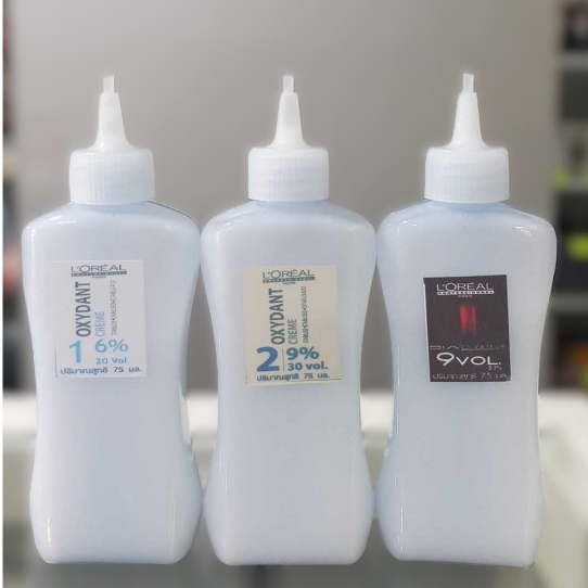 ลอรีอัล อ็อกซิแดนท์ 75 มล. (ไฮโดรเจน)L’oreal Oxydant 75 ml.ขวดเทแบ่ง